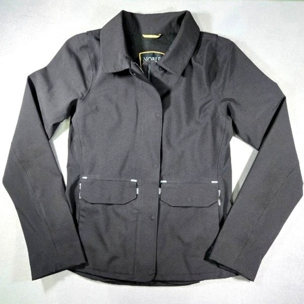 Noble Equine Womens Black XS Equestrian Outfitters Pinnacle Jacket Waterproof‎